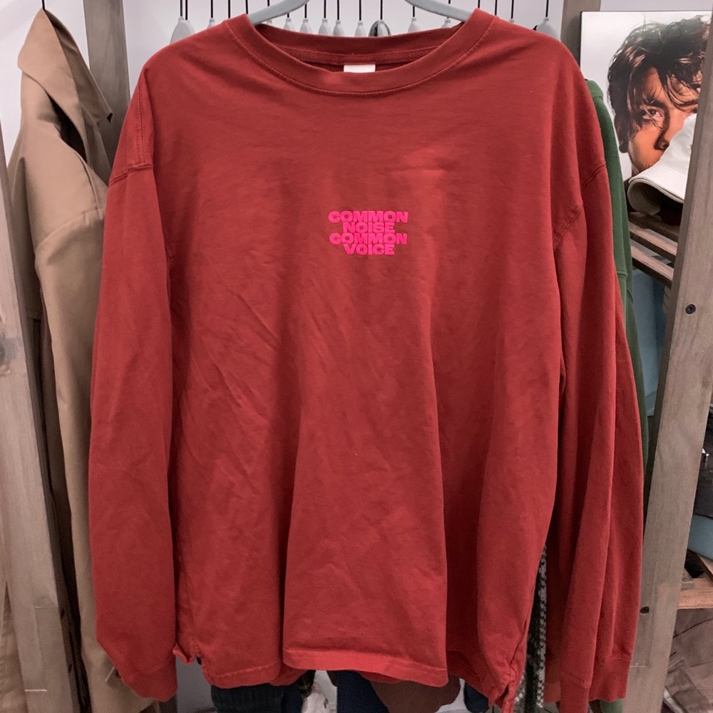 Orange Long Sleeve Tee